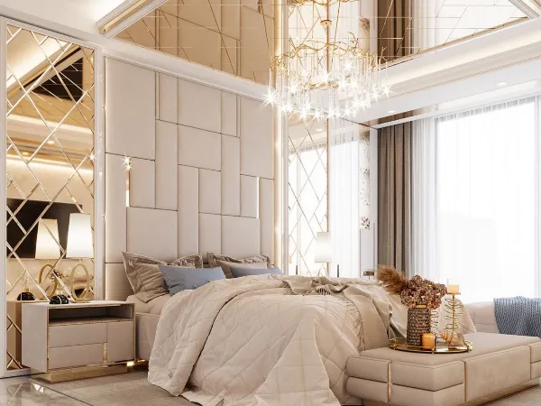 White and Gold Bedroom Ideas