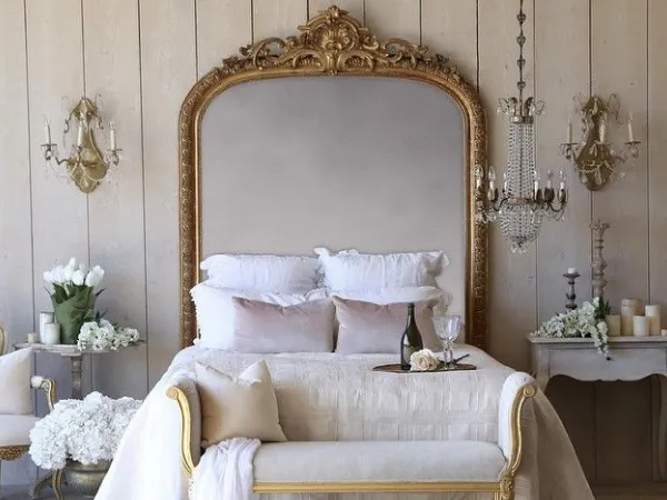 White and Gold Bedroom Ideas