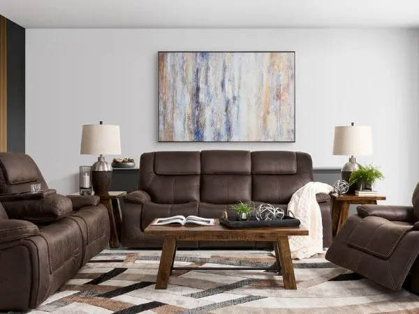 How To Decorate with reclining sofa