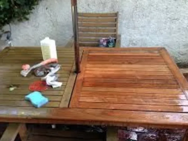 how to restore teak outdoor furniture