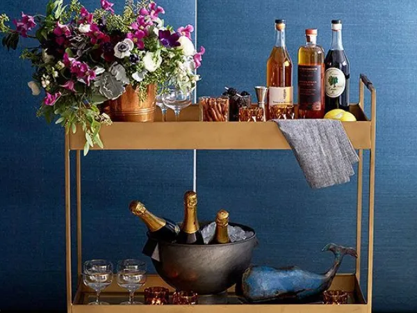 How to Choose A Bar Cart