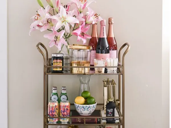 How to Choose A Bar Cart