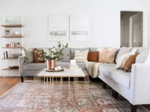 How to Slide a Rug under a Sectional Sofa