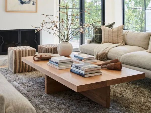 How To Decorate A Rectangular Coffee Table