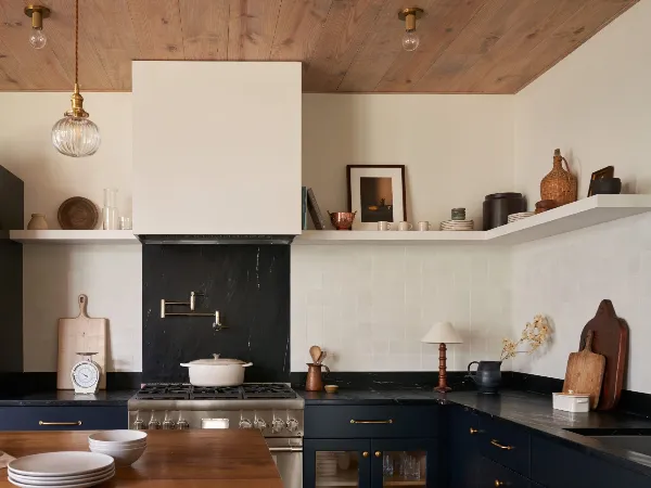 How To Decorate Floating Shelves In Kitchen?