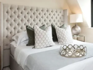 Should Your Headboard Touch The Floor?