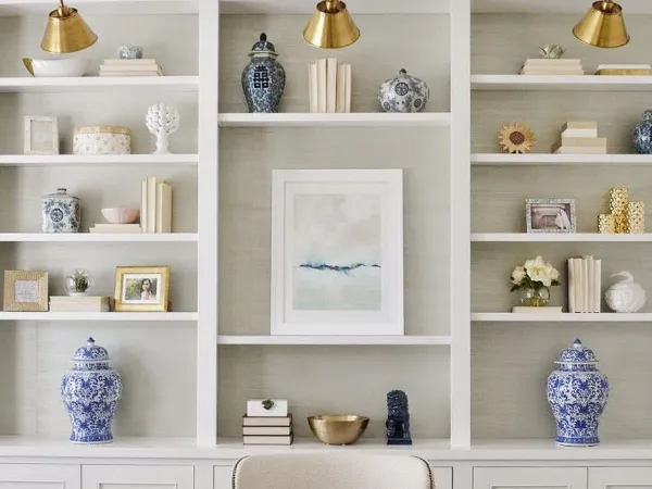 How To Decorate Shelves Without Looking Cluttered?